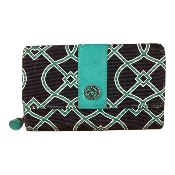 COPY - 🧡 5 for $25 🧡 Stylish Black and Green Women's Wallet - Picture 1 of 6